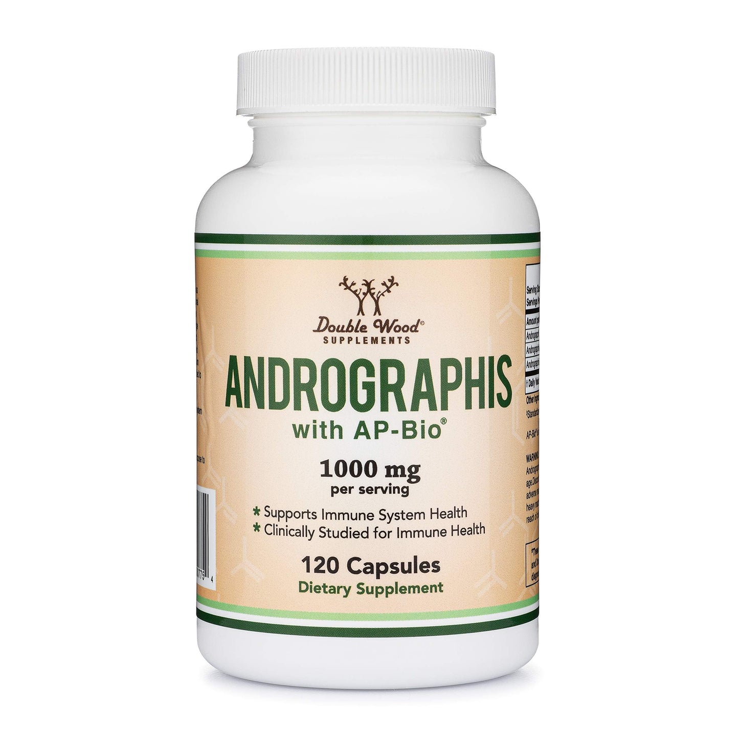 Andrographis Capsules Max 1,000mg | AP-Bio Patented Extract | 120 Capsules