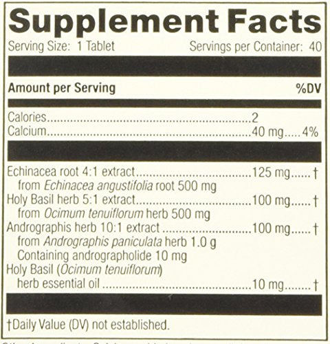 Mediherb Andrographis Complex 40 Tabs – Immune Support