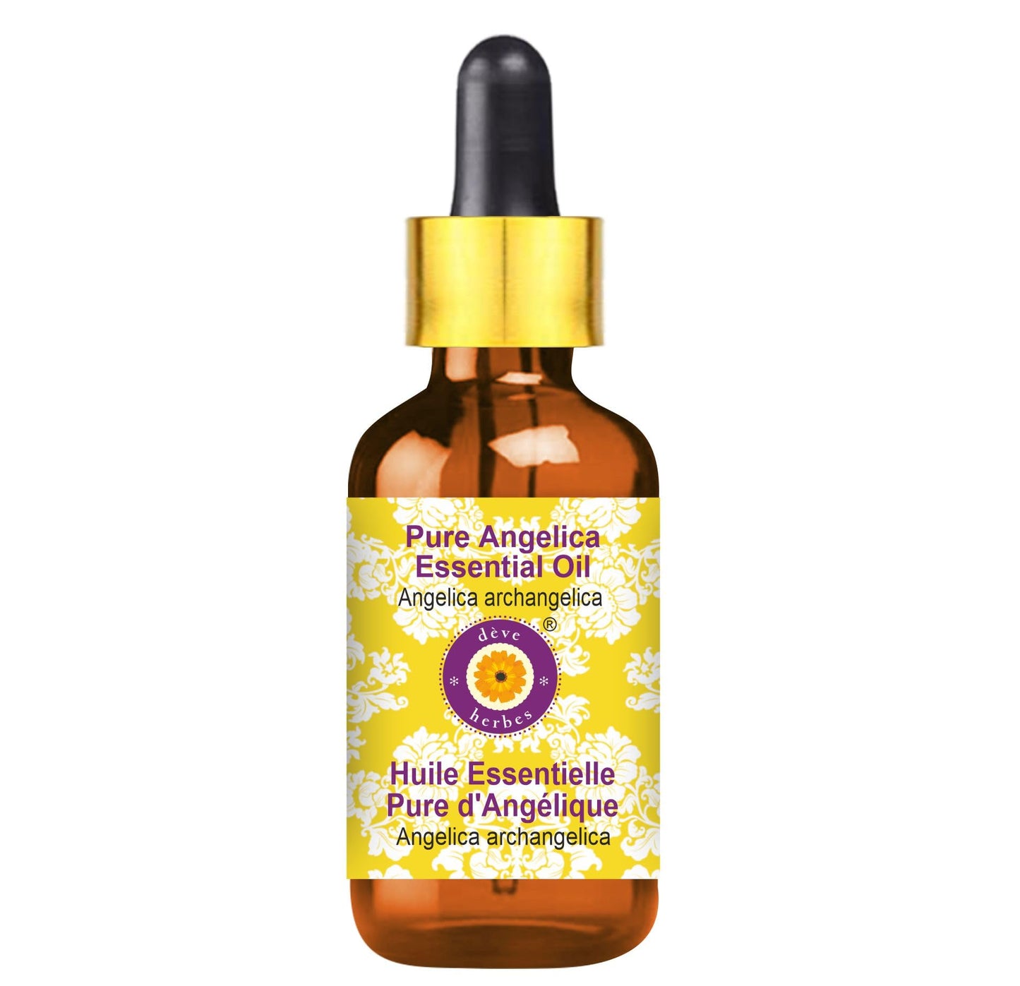 Deve Herbes Angelica Essential Oil 5ml with Glass Dropper – Therapeutic Grade