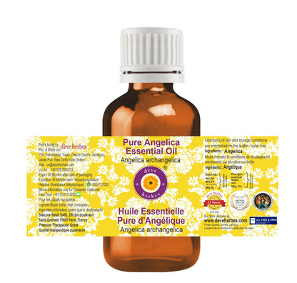 Deve Herbes Angelica Essential Oil 2ml – Steam Distilled (Angelica archangelica)