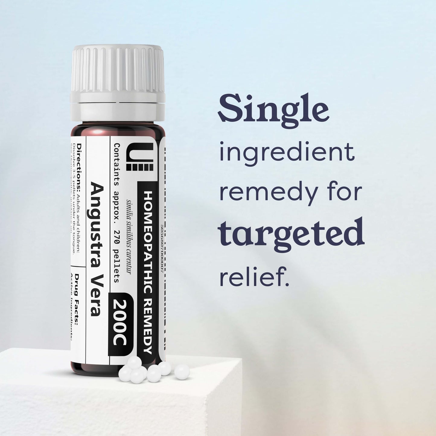 Angustra Vera 200C Homeopathic Remedy, 270 Pellets