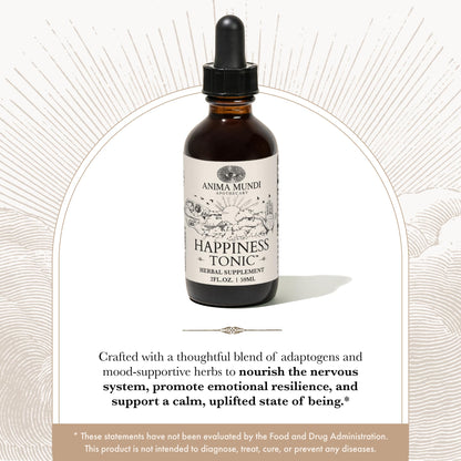 Anima Mundi Ashwagandha Drops – Adaptogenic Mood Support with Rhodiola & St. John’s Wort (2oz / 59ml)