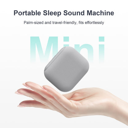 ANJANK Mini Portable Travel White Noise Sound Machine | 20 Sounds, 15h Battery, 30-Level Volume