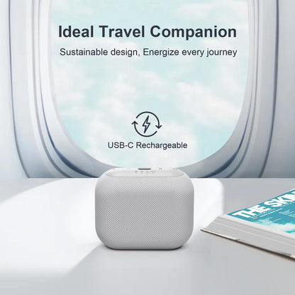 ANJANK Mini Portable Travel White Noise Sound Machine | 20 Sounds, 15h Battery, 30-Level Volume
