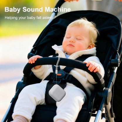 ANJANK Mini Portable Travel White Noise Sound Machine | 20 Sounds, 15h Battery, 30-Level Volume