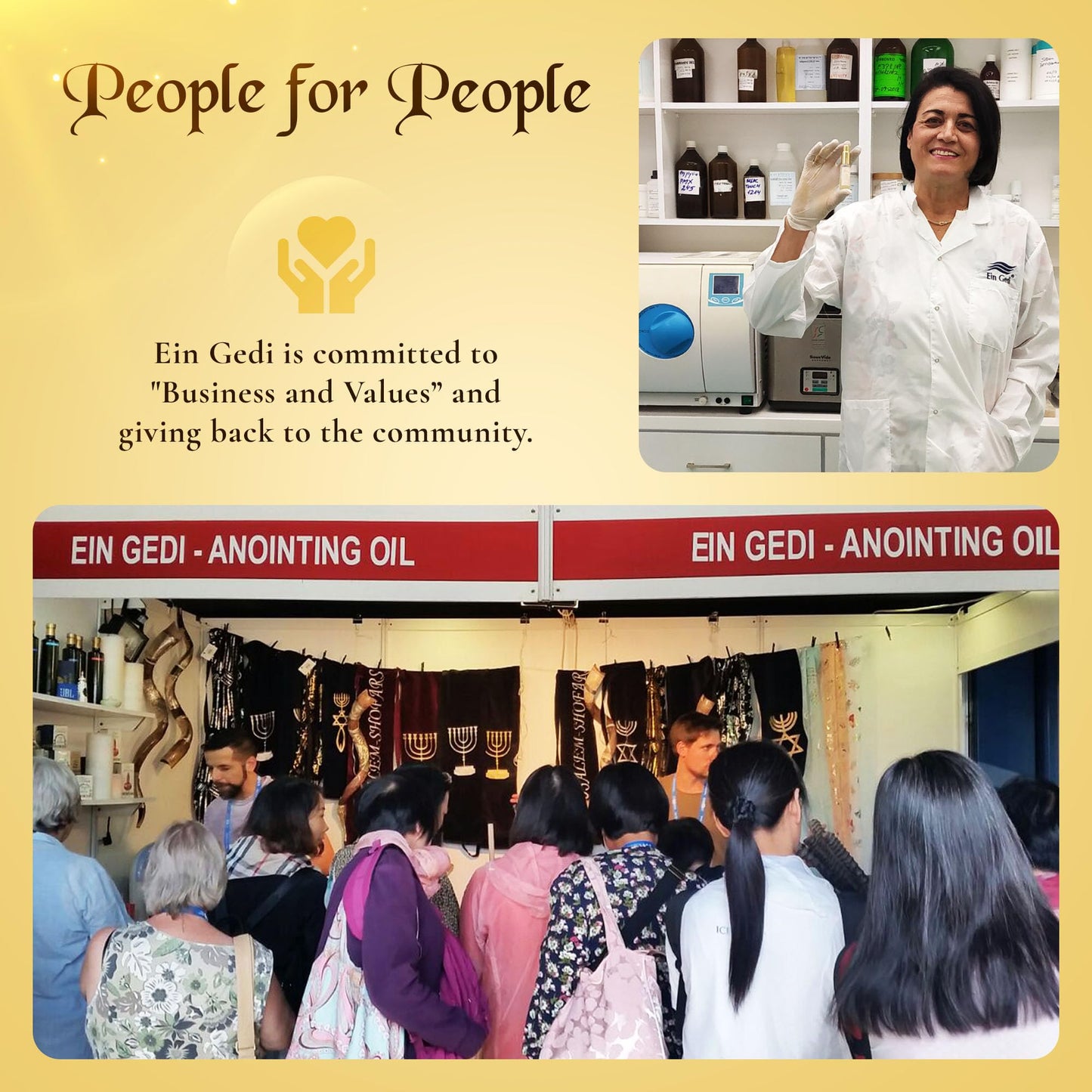 Anointing Oil for Prayer – 3 Bottles (10ml) – Original Bible Perfumes by Ein Gedi
