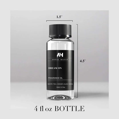 Dream On Hotel Scent Diffuser Oil 120mL – Antal Hayat | White Tea, Vanilla & Cedar | Westin-Inspired Luxury