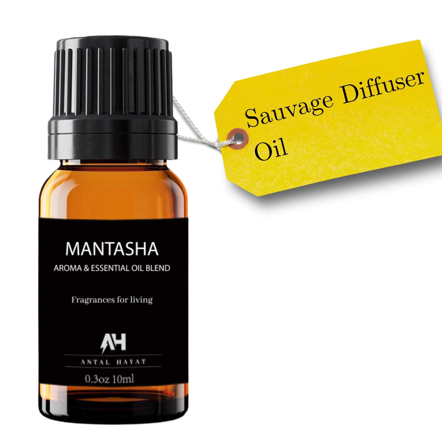 ANTAL HAYAT Mantasha 10ml Sauvage Diffuser Oil – Bergamot, Pepper & Geranium