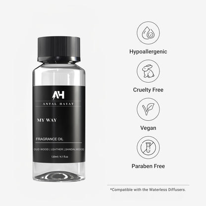 Antal Hayat My Way Diffuser Oil 120ml – Hotel Scent Inspired by 1 Hotel Miami Beach | Luxury Home Fragrance