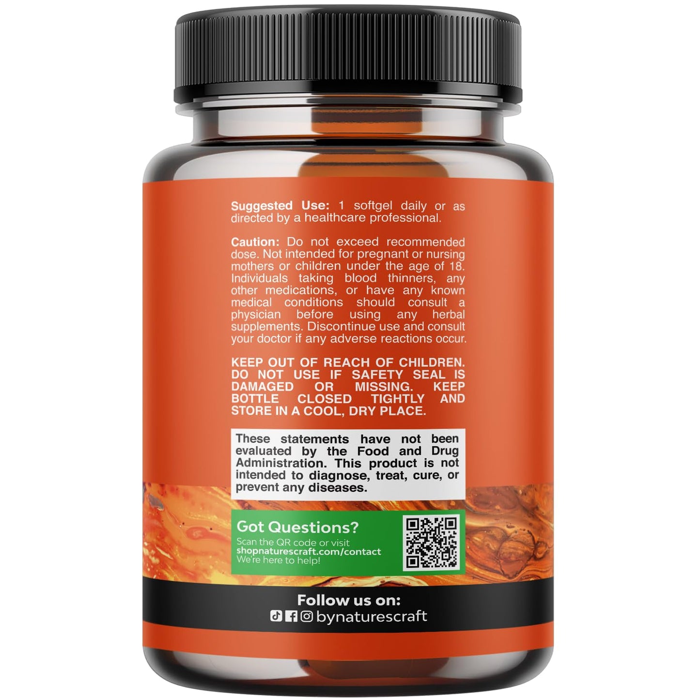 Natures Craft Antarctic Krill Oil 500mg Softgels – EPA DHA & Astaxanthin | 240 Count | 3rd Party Lab Tested