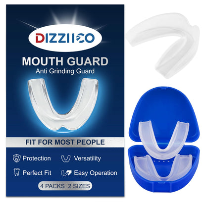 Anti Grinding Mouth Guard for Night Teeth Clenching - 4 Pack