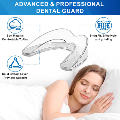 Anti Grinding Mouth Guard for Night Teeth Clenching - 4 Pack