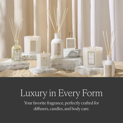 Antica Farmacista Home Ambiance Diffuser - Long-Lasting Reed Scent Diffuser - Luxury Room Freshener Gift - Warm White, 8.45 fl oz