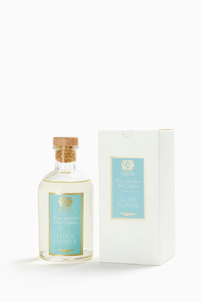 Antica Farmacista Home Ambiance Diffuser – Long-Lasting Elderflower Reed Diffuser 8.45 fl oz | Luxury Room Freshener Gift