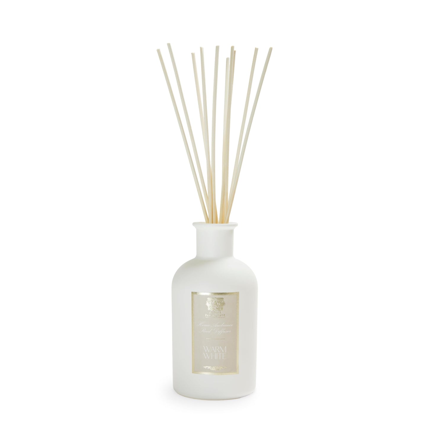 Antica Farmacista Home Ambiance Diffuser - Luxury Reed Diffuser, Warm White 16.9 oz