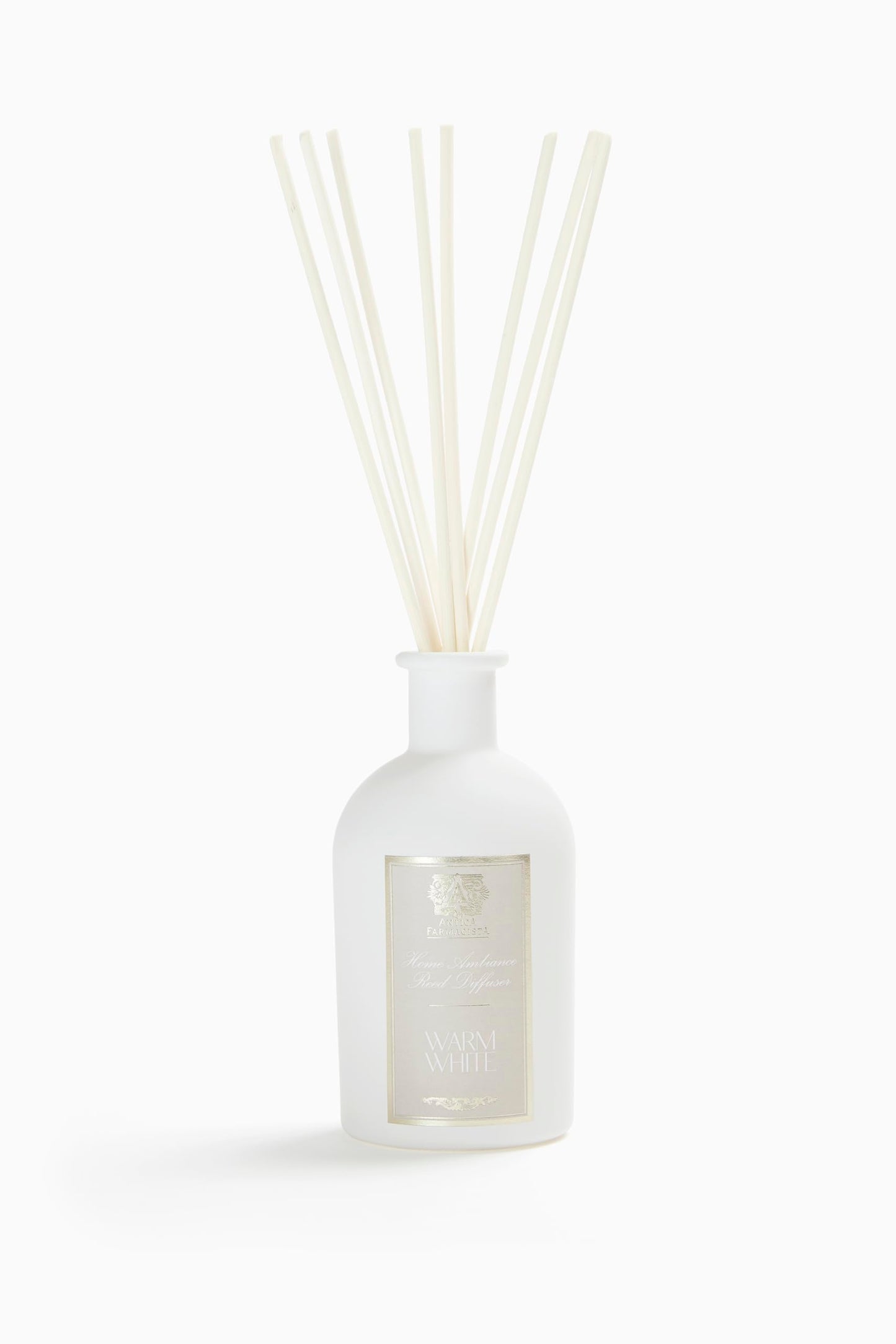 Antica Farmacista Warm White Home Ambiance Diffuser – 8.45 fl oz | Long-Lasting Reed Diffuser