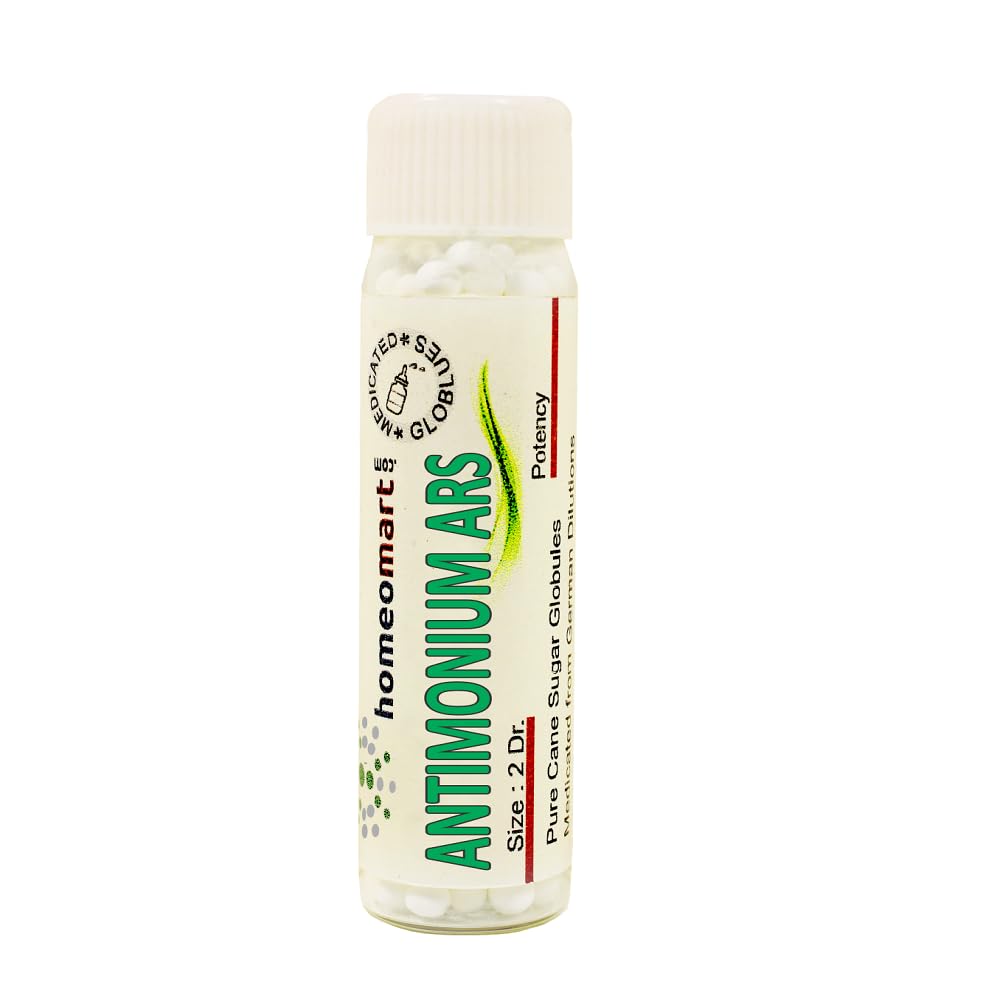 Antimonium Arsenicicum Homeopathy Pellets 30C Potency – Pack of 3 | HomeoMart