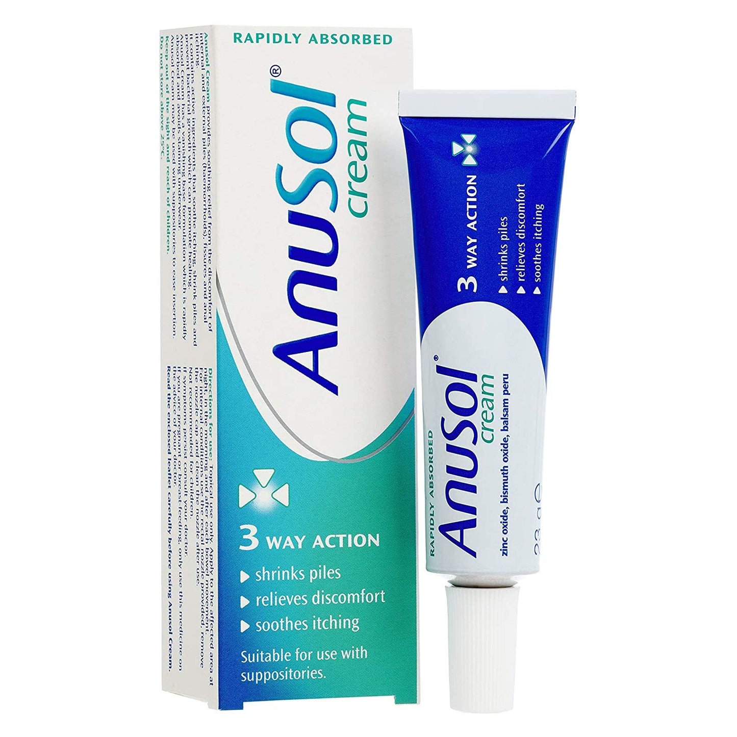 Anusol Cream Haemorrhoid Treatment 23G - Fast Relief for Piles