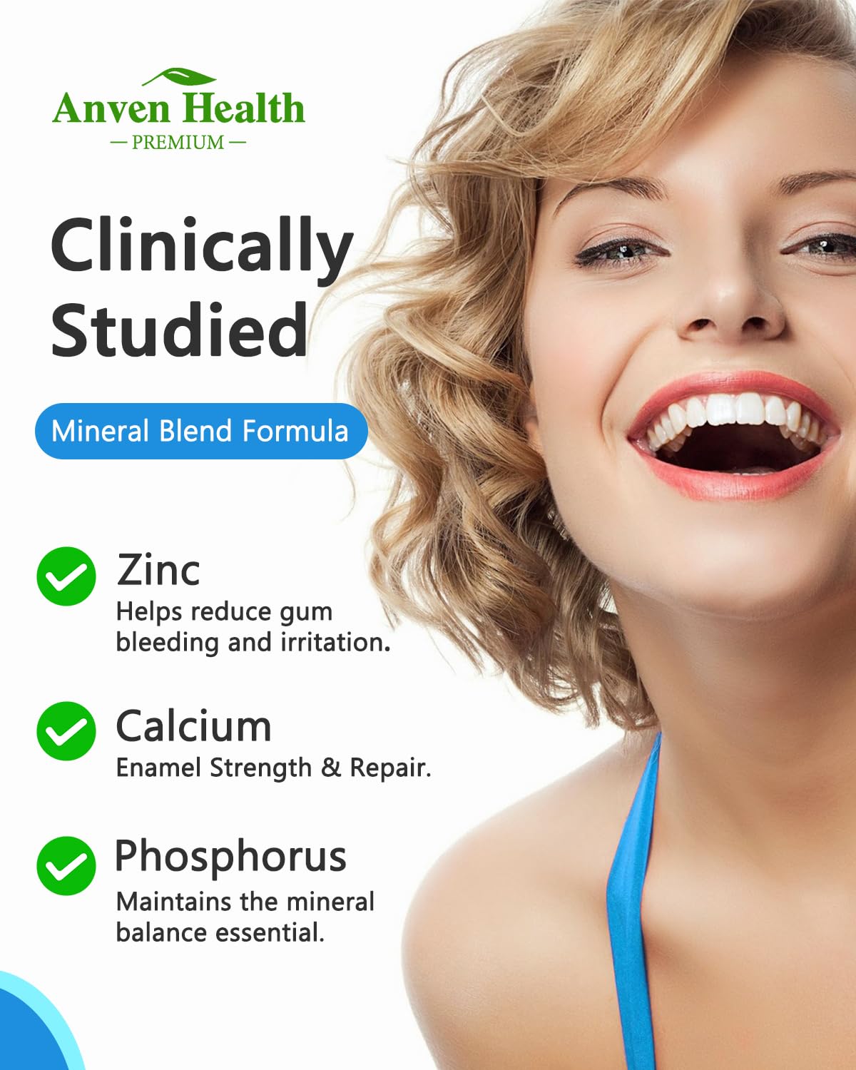 Anven Health Oral Probiotics Lozenges – Bad Breath & Gum Repair, Mint, Sugar-Free (270 Lozenges)