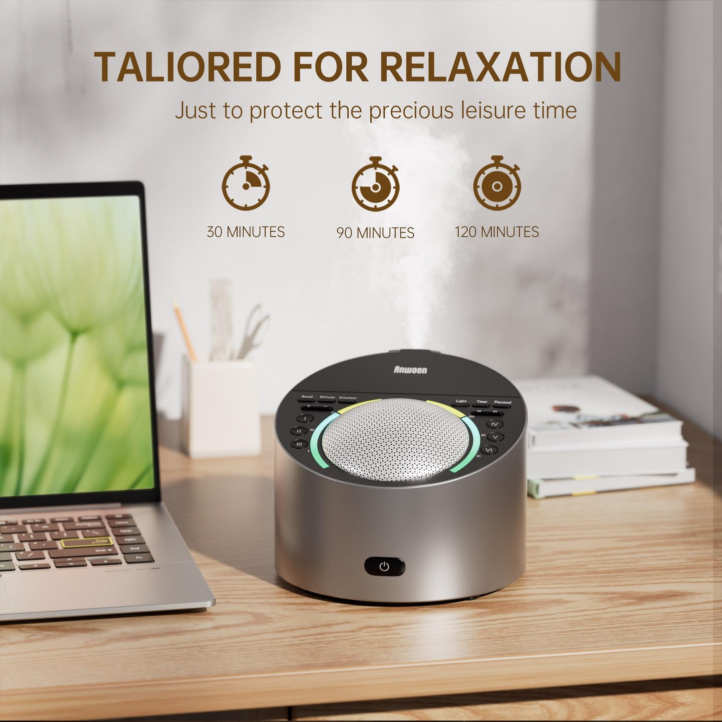 ANWOON Aroma Diffuser Module for AN-AIO25 (120ml) – Ultrasonic Diffuser