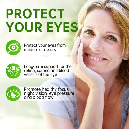 ANYTALK Lutein Eye Vitamins - Eye Health Support for Macular Pigment & Dry Eye (60 Capsules)