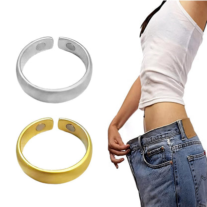 Aonklot Acupuncture Lymphatic Therapy Ring - Adjustable Finger Massage