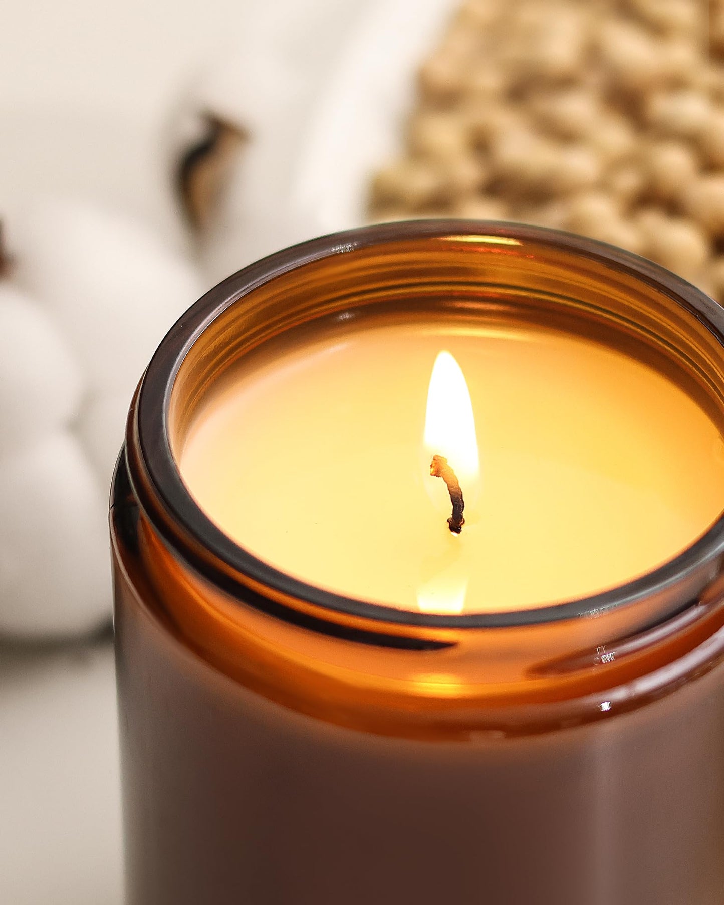 AOOVOO Pumpkin Spice Candles – 22 oz Soy Scented Candle