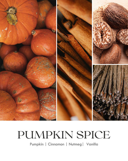 AOOVOO Pumpkin Scented Candles for Women | 10oz Soy Aromatherapy Candle with Crystals