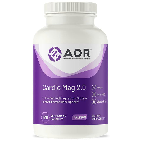 AOR Cardio Mag 2.0 — Magnesium for Heart Health, Energy & Muscle Function | 30 Servings BritishVita | Premium UK Vitamins & Wellness Supplements
