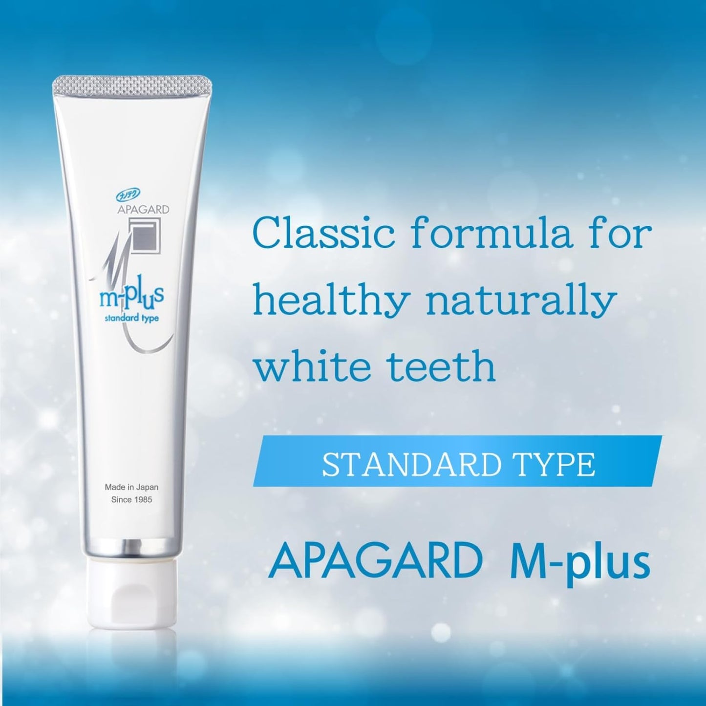 APAGARD M-Plus Nano-Hydroxyapatite Toothpaste – No Fluoride, Family Pack (125g x2)