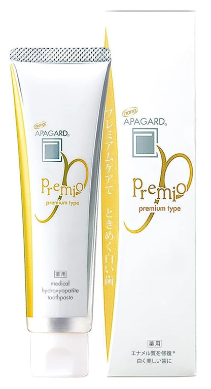 APAGARD Premio Nano-Hydroxyapatite Toothpaste – No Fluoride (2x105 g) – Double Mint