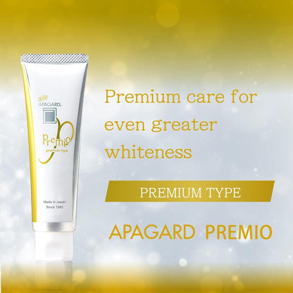 Apagard Premio Toothpaste 105g (3.7 oz) 3-Pack | Nano Hydroxyapatite Brightening