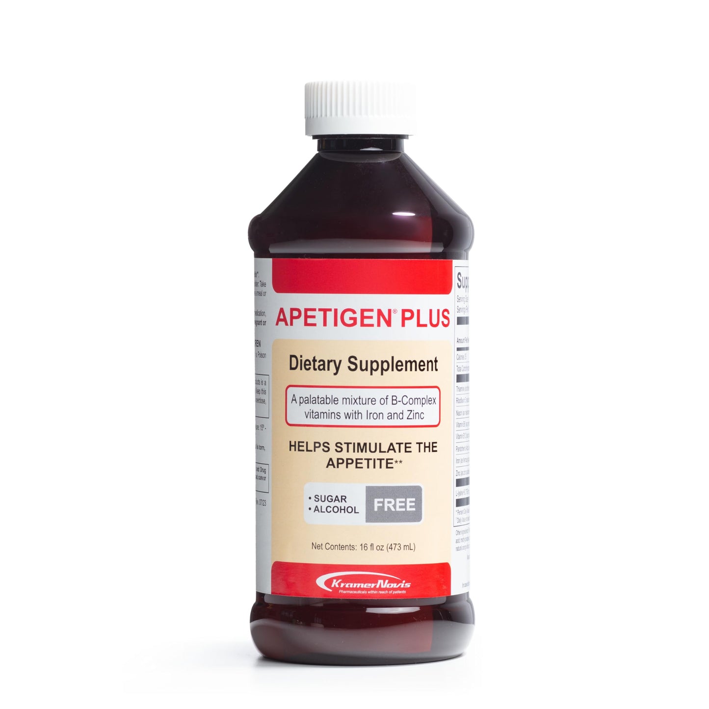 Apetigen-Plus Appetite Booster – Sugar-Free Orange Liquid (16 oz)