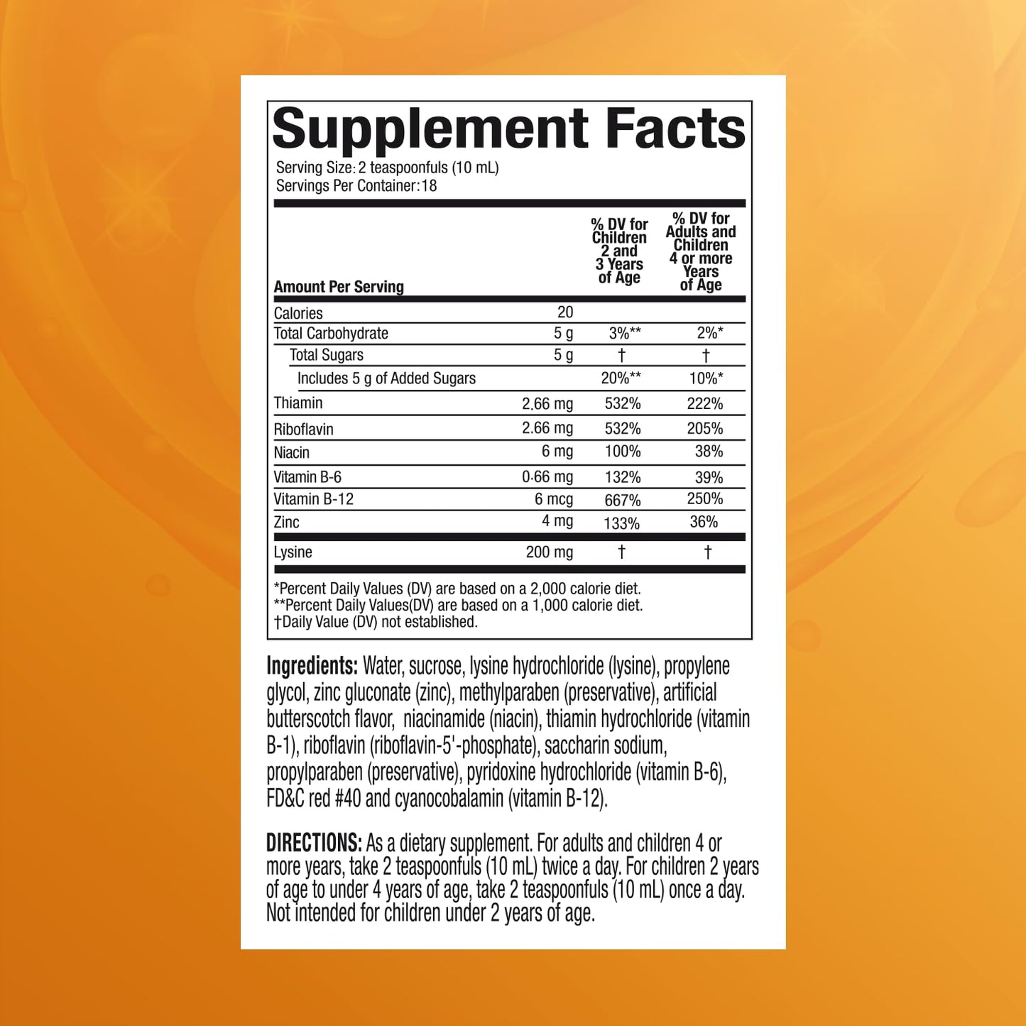 Apetol Appetite Booster & Brain Energy Liquid Vitamins – For Kids & Adults – Supports Digestive Health, Memory & Vitality – 6 Fl Oz, 2-Pack