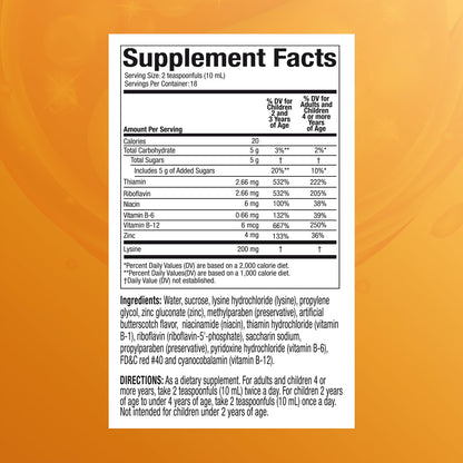 Apetol Appetite Booster & Brain Energy Liquid Vitamins – For Kids & Adults – Supports Digestive Health, Memory & Vitality – 6 Fl Oz, 2-Pack