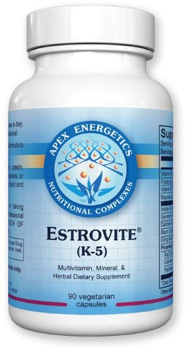 Apex Energetics K-5 Estrovite (90 Caps) – Estrogen Metabolism Support BritishVita | Premium UK Vitamins & Wellness Supplements