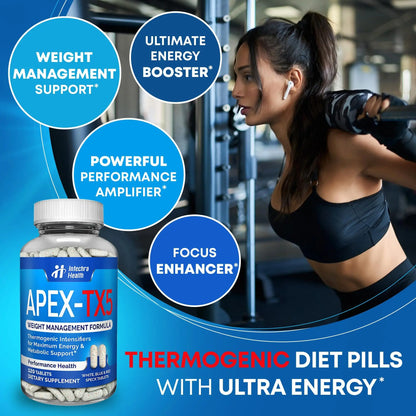 APEX-TX5 Weight Management Supplement - 120 Tablets - USA Made BritishVita | Premium UK Vitamins & Wellness Supplements