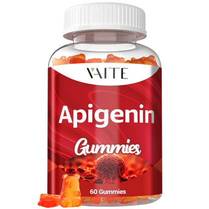 Apigenin 150mg Chamomile Gummies - Vegan Liposomal Calm Formula, Non-GMO