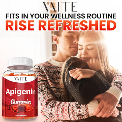 Apigenin 150mg Chamomile Gummies - Vegan Liposomal Calm Formula, Non-GMO