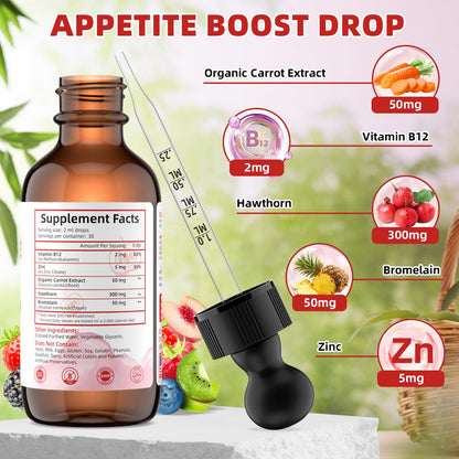Appetite Booster Drops – Premium Dietary Supplement for Kids & Women