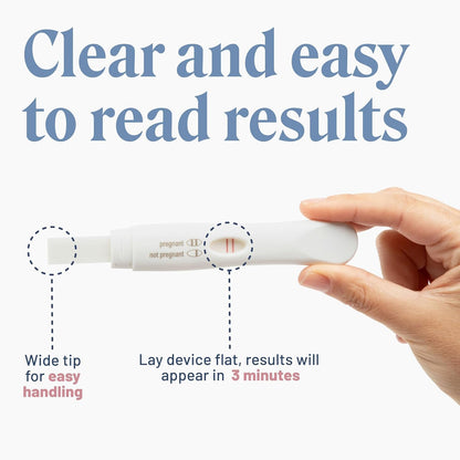 Apphia Early Detection Pregnancy Test – 6 Days Sooner, Midstream hCG Strips, 15 Tests, Made in USA
