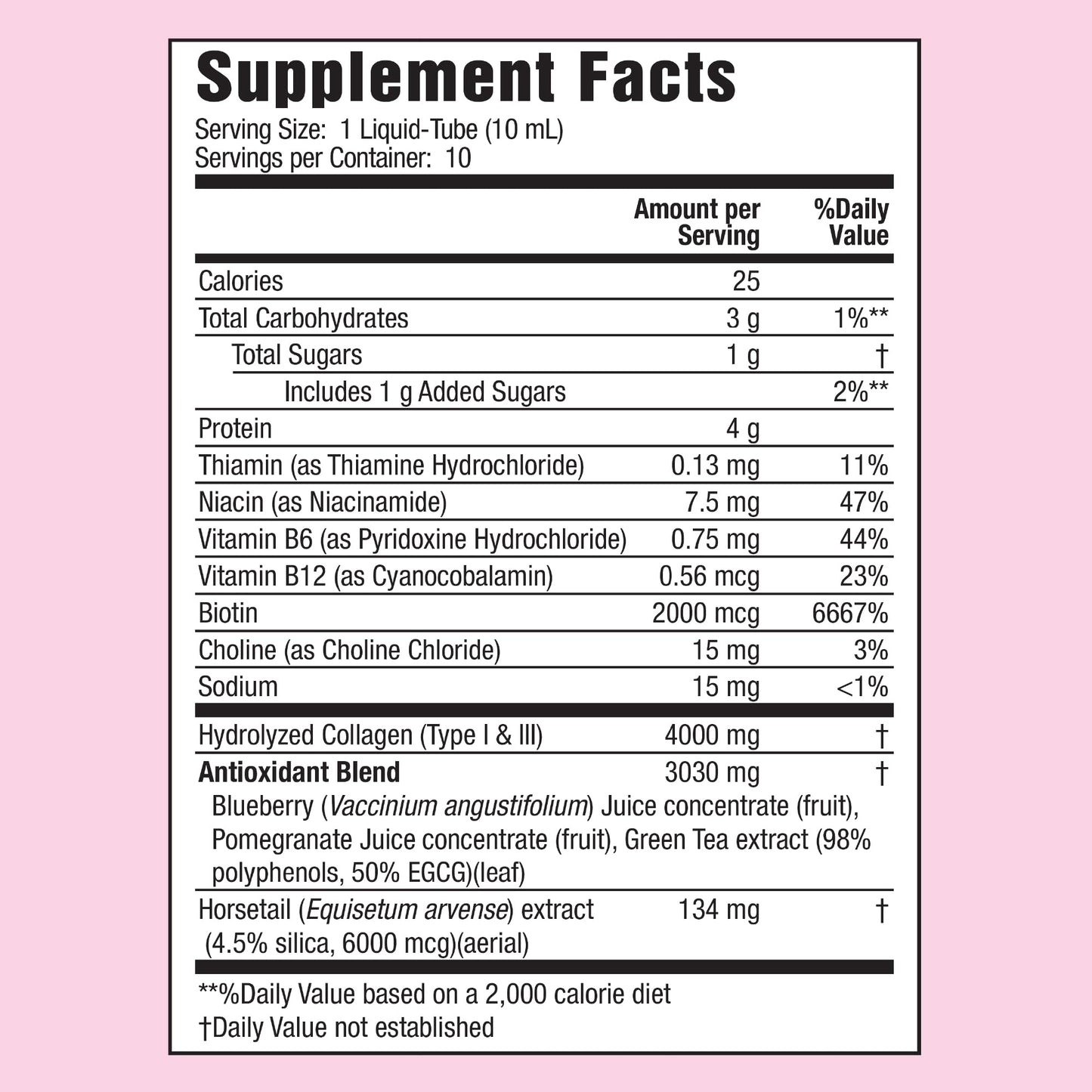Applied Nutrition Liquid Collagen Skin Revitalization – 2x10 Tubes (Tropical Strawberry Kiwi)