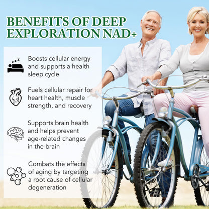APU.FAIRY NAD Supplement - Liposomal NAD+ with Nicotinamide Riboside | Energy, Anti-Aging & Cellular Support | 120 Capsules
