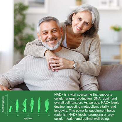 APU.Fairy NAD Supplement | Liposomal NAD with Nicotinamide Riboside & Resveratrol - 120 Capsules