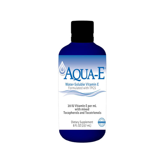 Aqua-E Water-Soluble Vitamin E | UNIQUE E by A.C. Grace Company (8 fl oz / 237 ml) – Tocopherols & Tocotrienols BritishVita | Premium UK Vitamins & Wellness Supplements