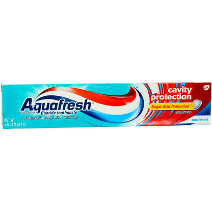 Aquafresh Cavity Protection Toothpaste – Cool Mint, 5.6 oz (10 Pack)