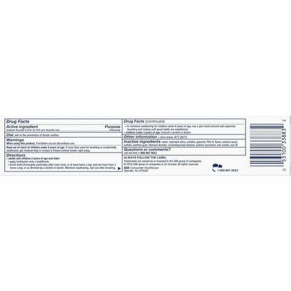 Aquafresh Extreme Clean Whitening Action Toothpaste with Fluoride – 6 x 5.6 oz