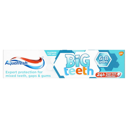 Aquafresh My Big Teeth Toothpaste 6 Years+ (50ml) | Gentle Mint & Fluoride