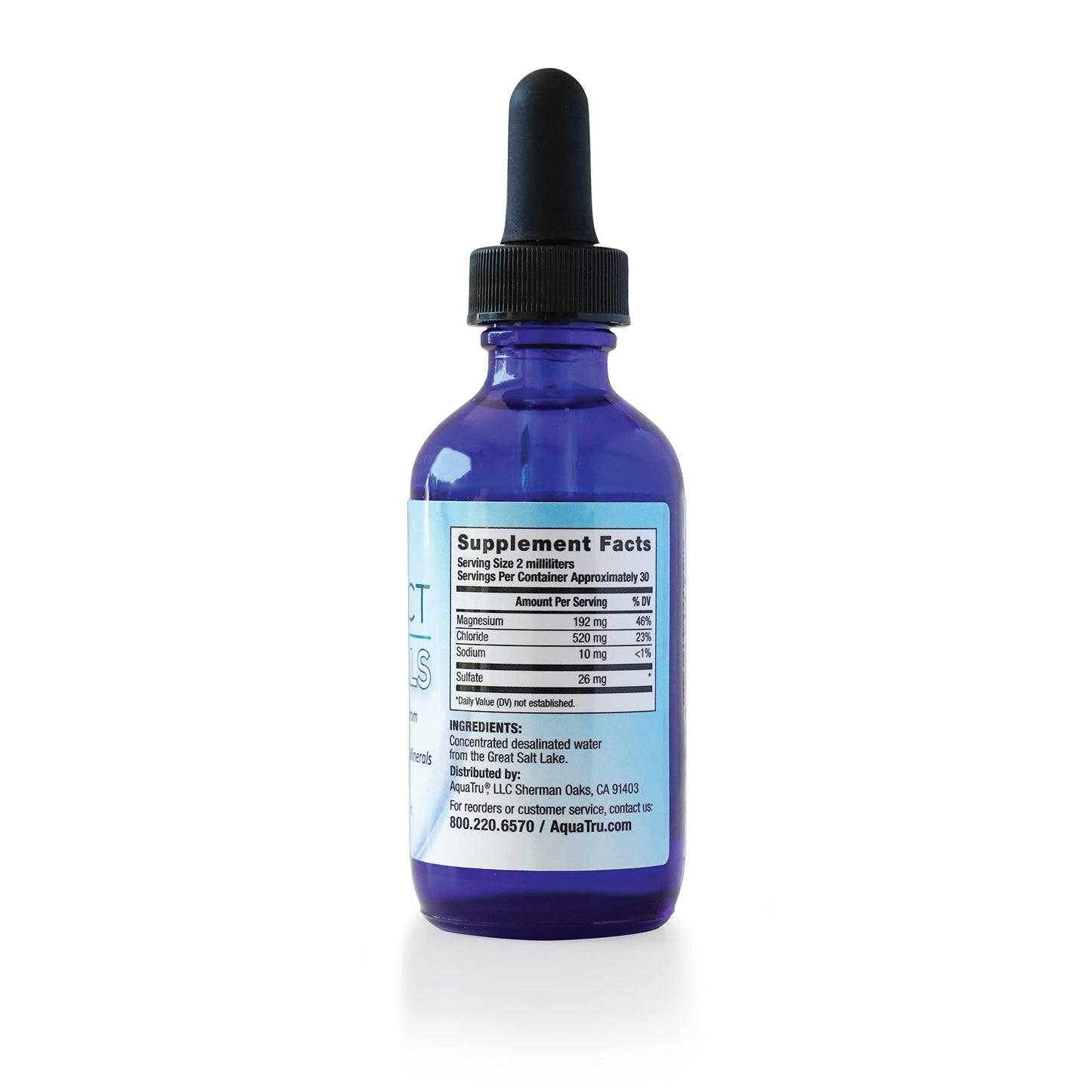 AquaTru Perfect Minerals – Mineral Drops for Water (72 Trace Minerals) 60ml