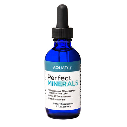 AquaTru Perfect Minerals – Mineral Drops for Water (72 Trace Minerals) 60ml